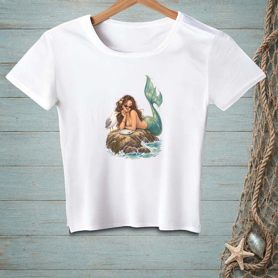 Zero Crumbs Given ~ Crop Top