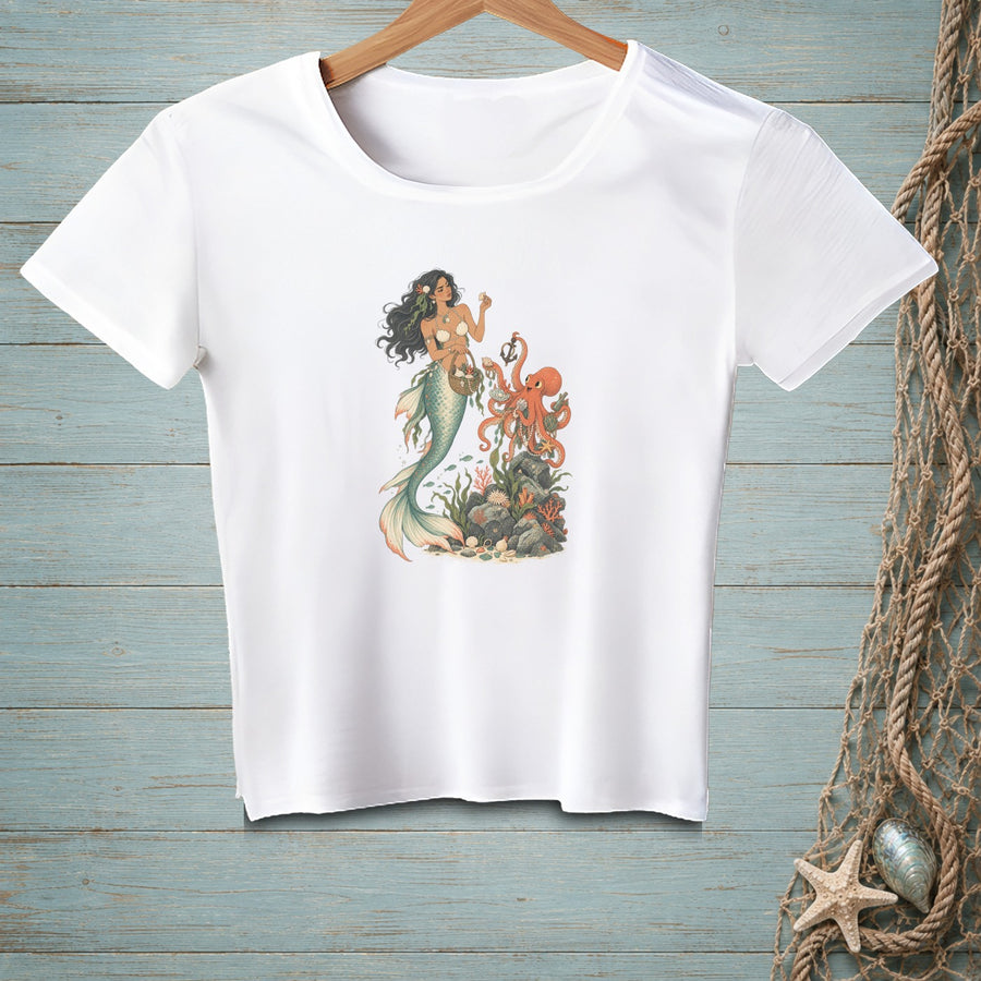 Undersea Retail Therapy ~ Crop Top
