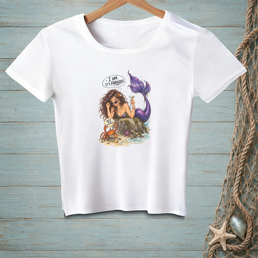 Fabulously Unbothered ~ Crop Top