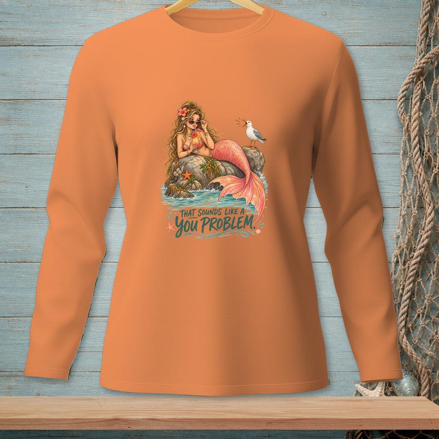 A You Problem ~ Comfort Colors Premium Long Sleeve T-Shirt
