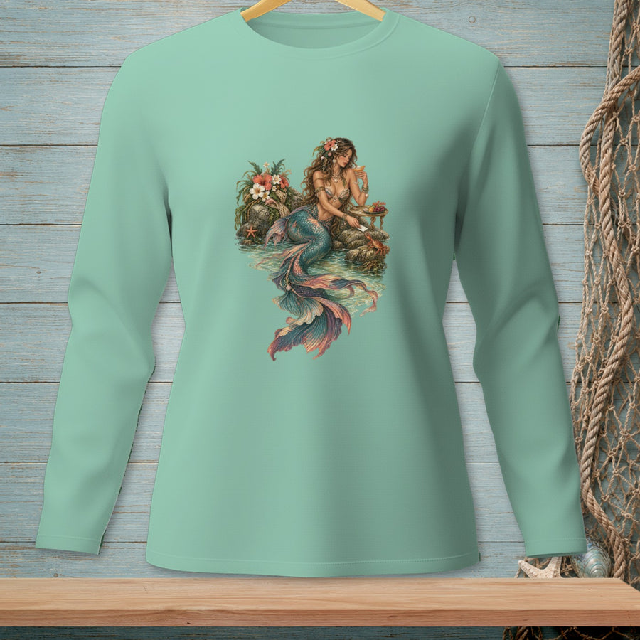 Off Duty Siren ~ Comfort Colors Premium Long Sleeve T-Shirt