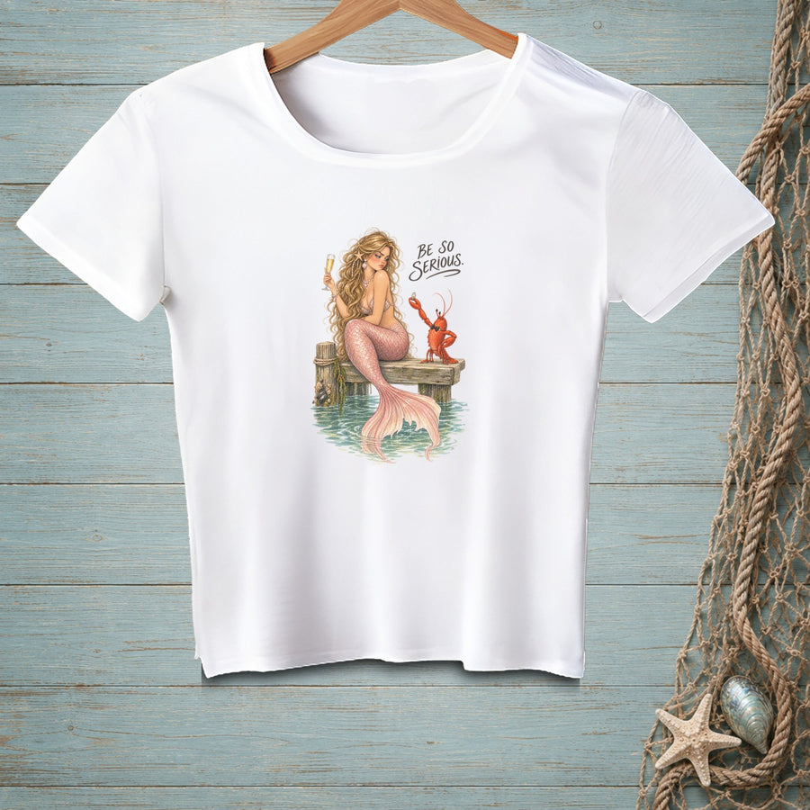 Be So Serious ~ Crop Top