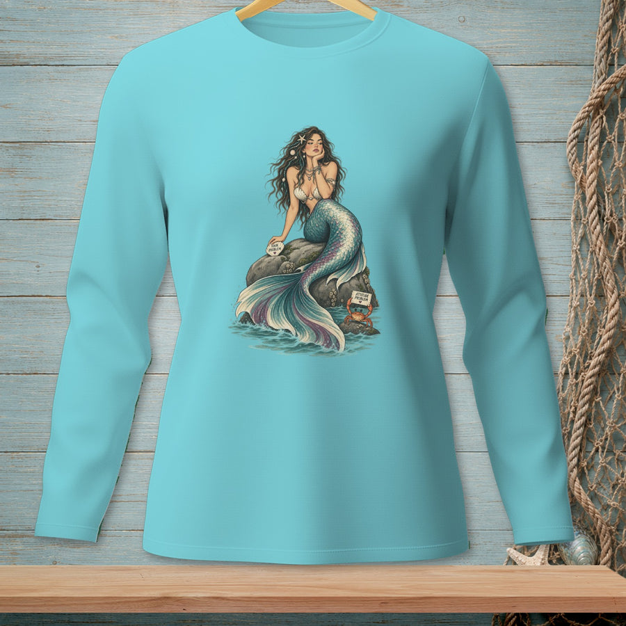 Clearly Your Problem ~ Comfort Colors Premium Long Sleeve T-Shirt