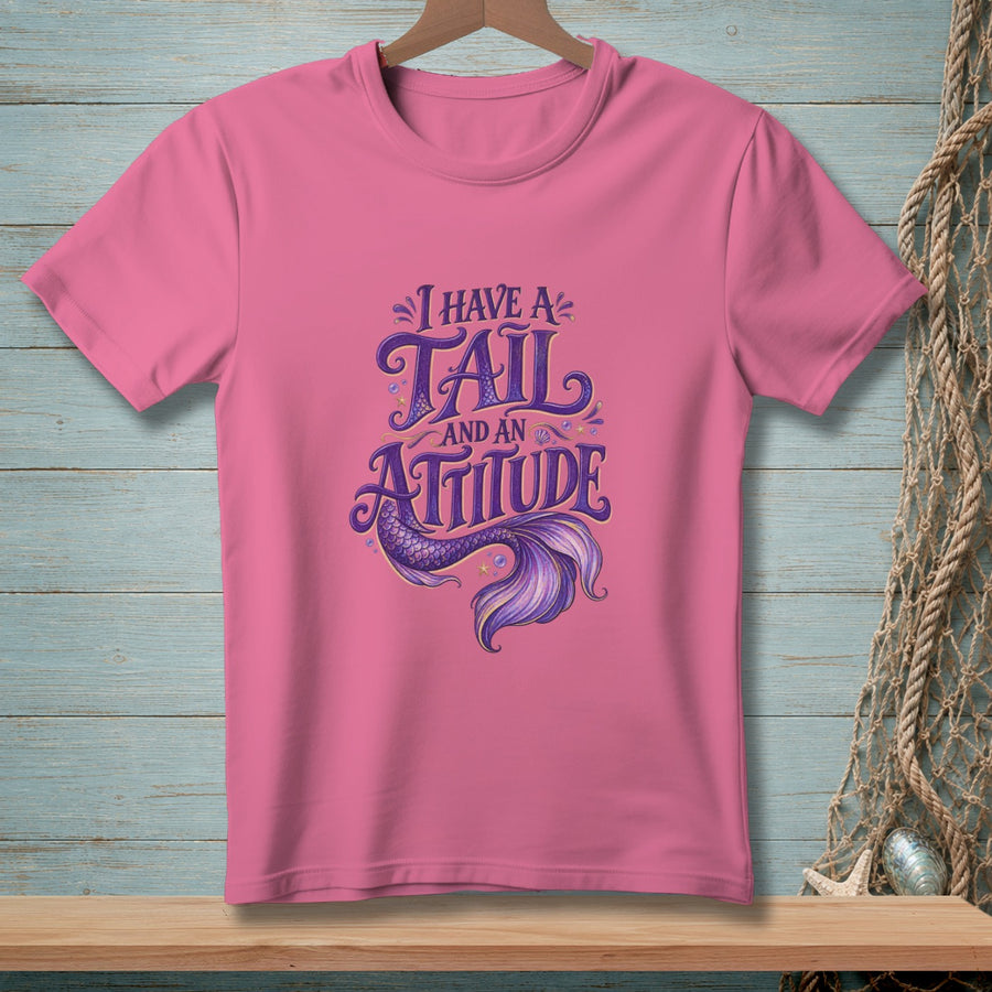 Tail With Attitude ~ Comfort Colors Premium Tee