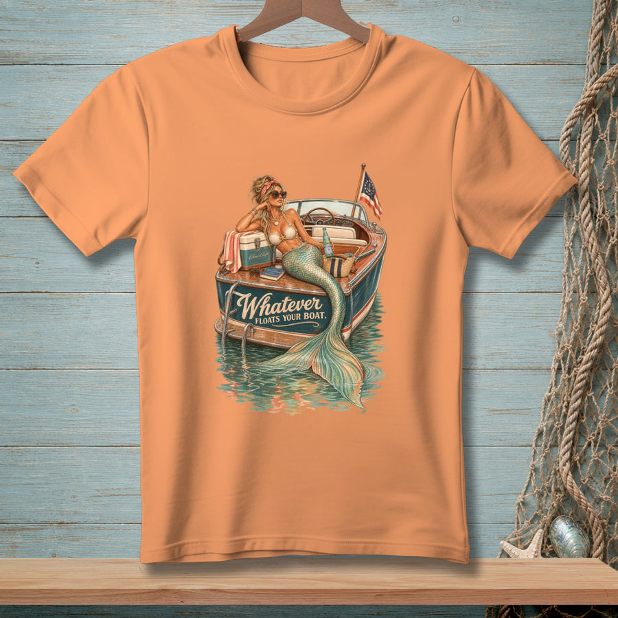 Whatever Floats Your Speedboat ~ Comfort Colors Premium Tee