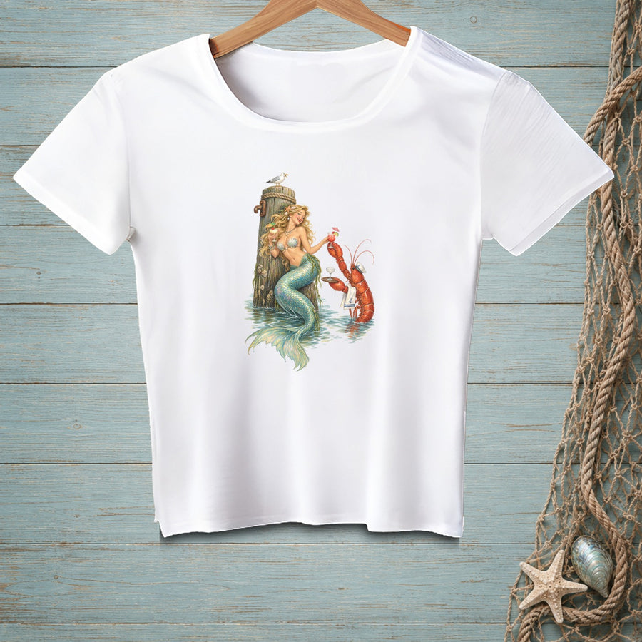 Claws And Cocktails ~ Crop Top