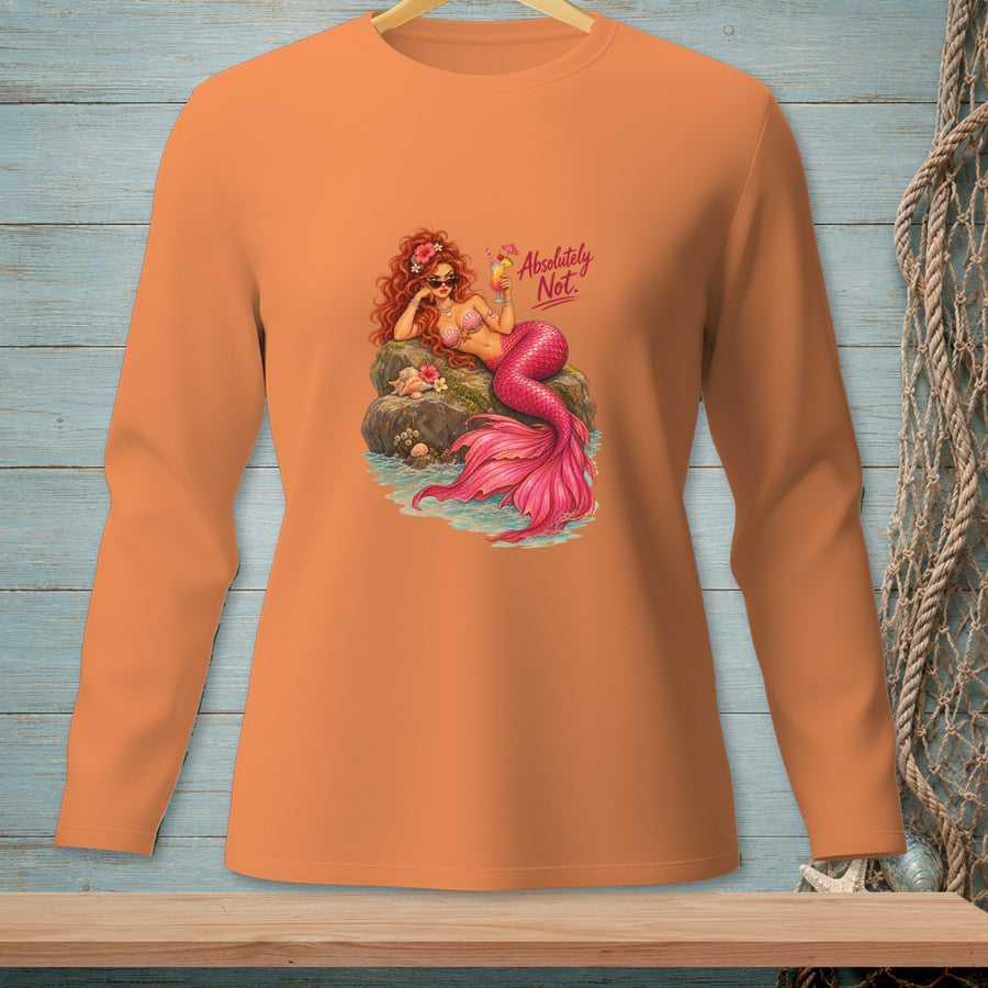 Absolutely Not, Rock Edition ~ Comfort Colors Premium Long Sleeve T-Shirt