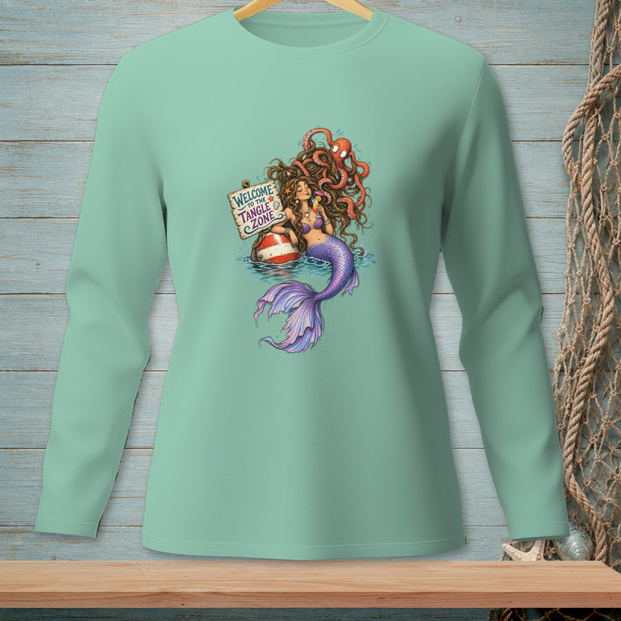 Tangled But Thriving ~ Comfort Colors Premium Long Sleeve T-Shirt