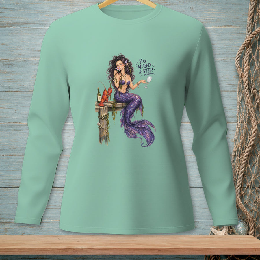 Missed A Step ~ Comfort Colors Premium Long Sleeve T-Shirt