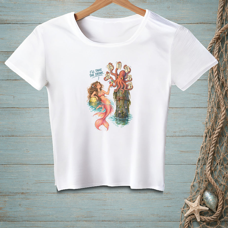 Skip The Advice ~ Crop Top