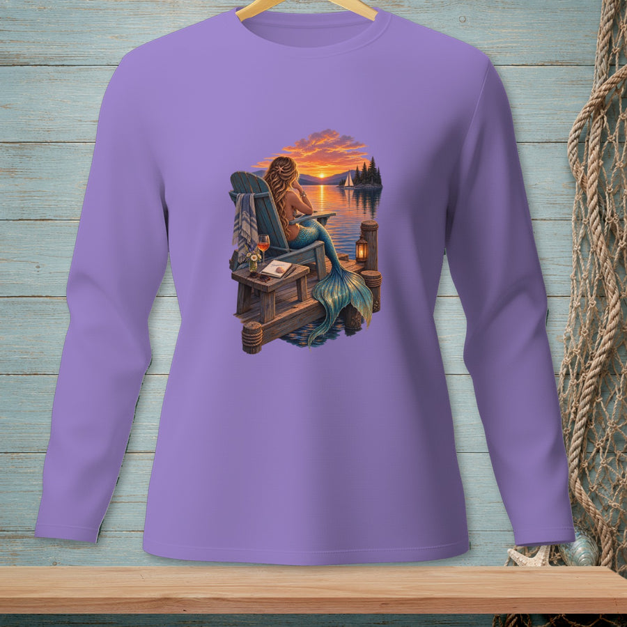 Tomorrow's Problem At Sunset ~ Comfort Colors Premium Long Sleeve T-Shirt