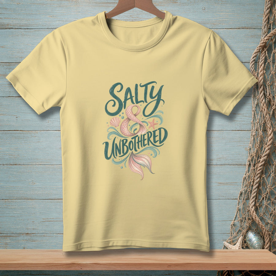 Salty & Unbothered ~ Comfort Colors Premium Tee