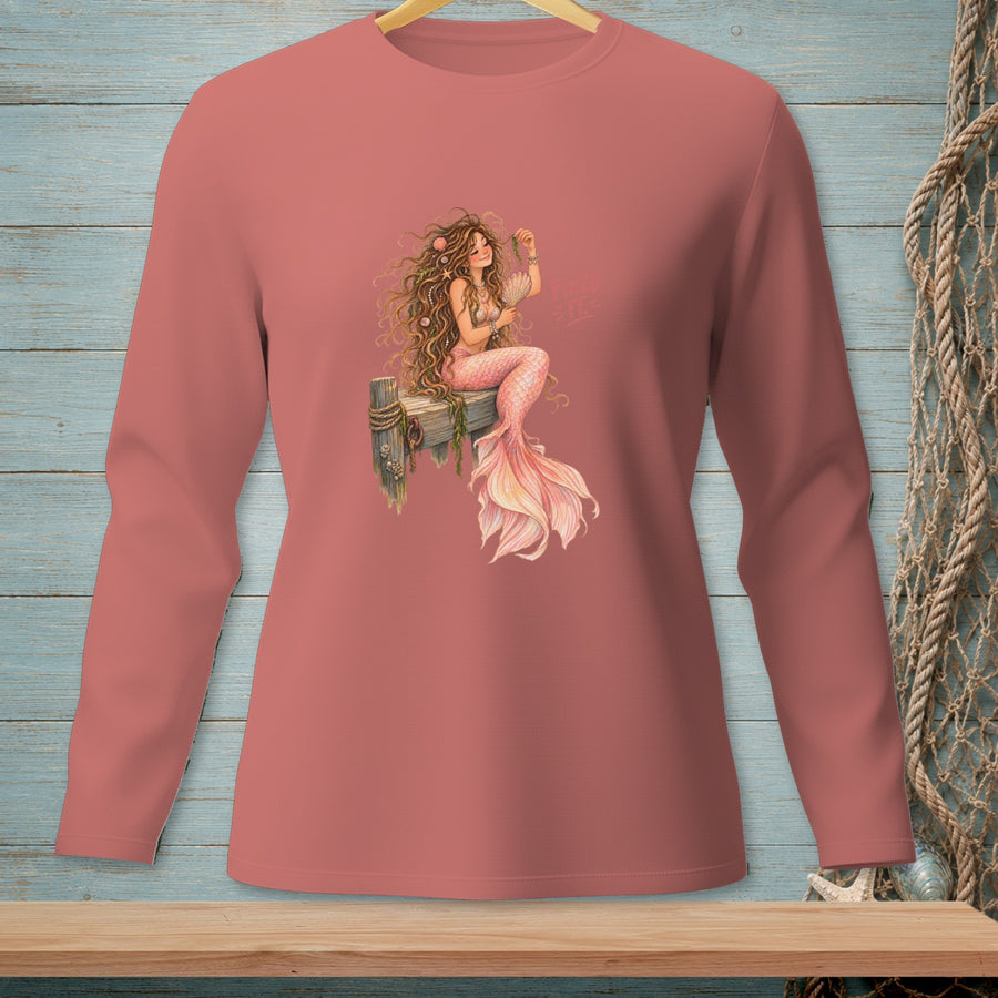 The Saltwater Blowout ~ Comfort Colors Premium Long Sleeve T-Shirt