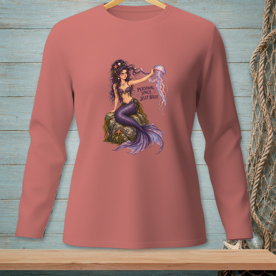Personal Space Siren ~ Comfort Colors Premium Long Sleeve T-Shirt