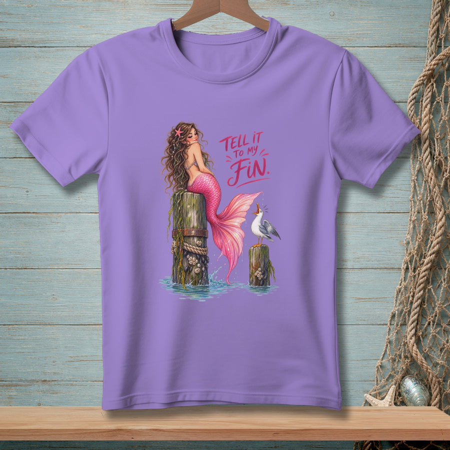 Tell My Fin ~ Comfort Colors Premium Tee