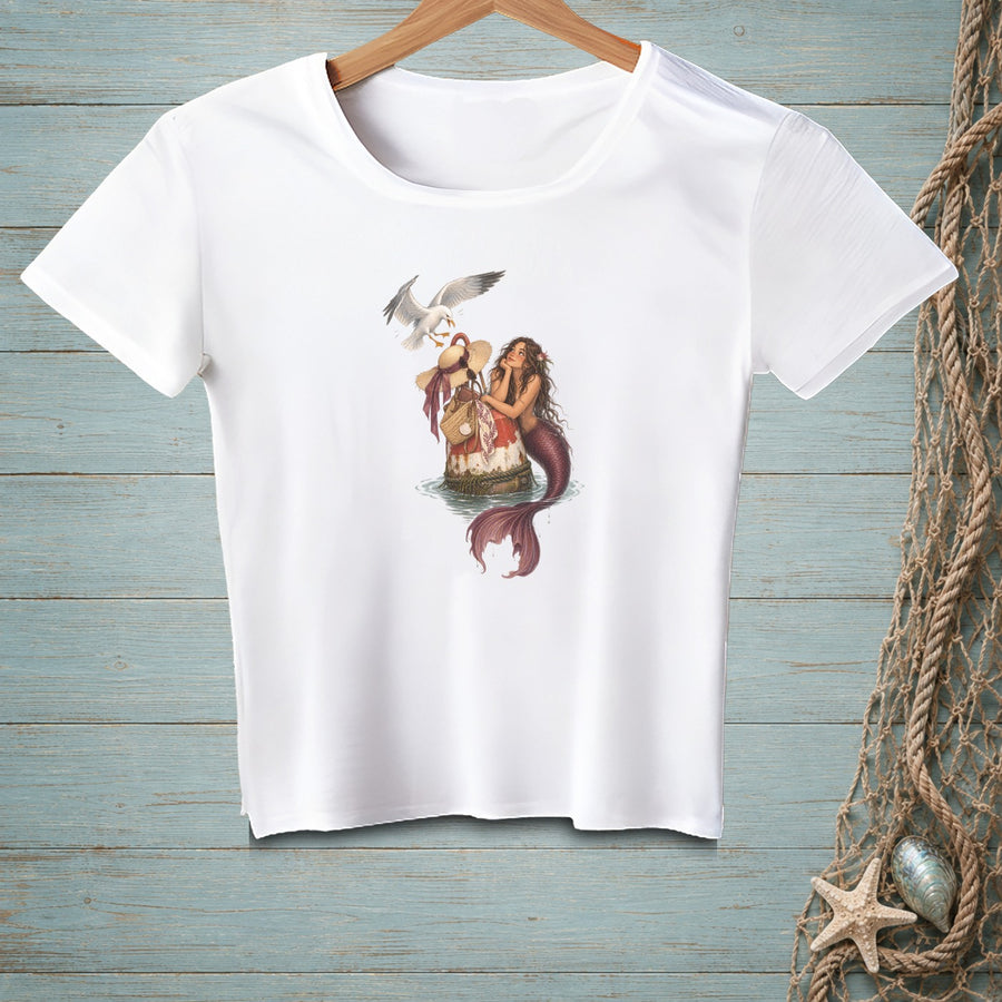 Zero Gulls Given ~ Crop Top