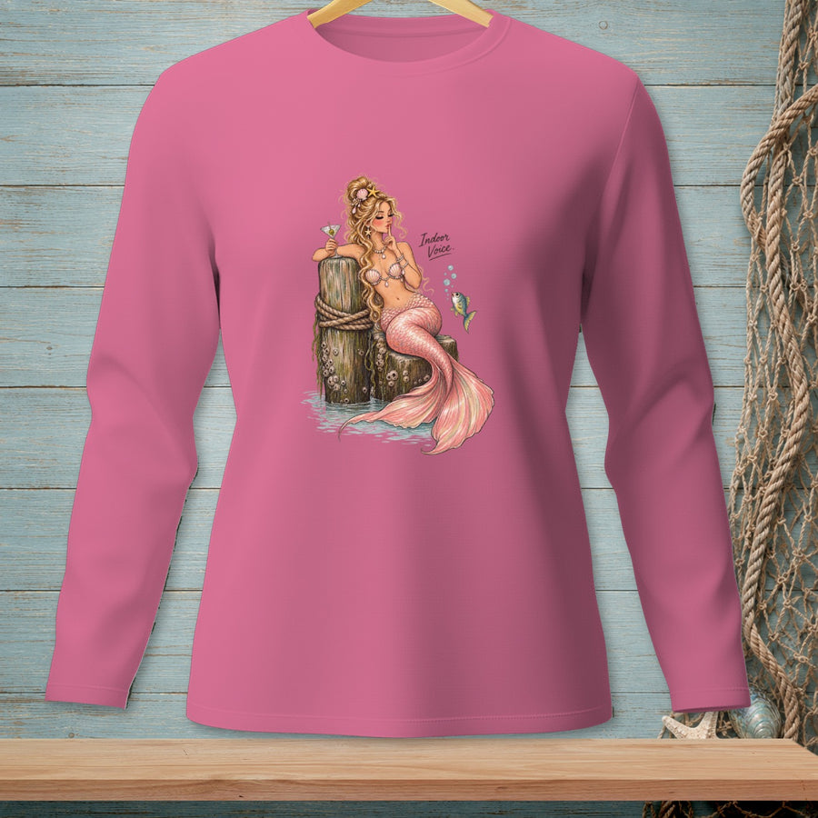 Indoor Voice Required ~ Comfort Colors Premium Long Sleeve T-Shirt