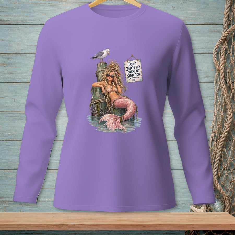 Don't Judge Me ~ Comfort Colors Premium Long Sleeve T-Shirt