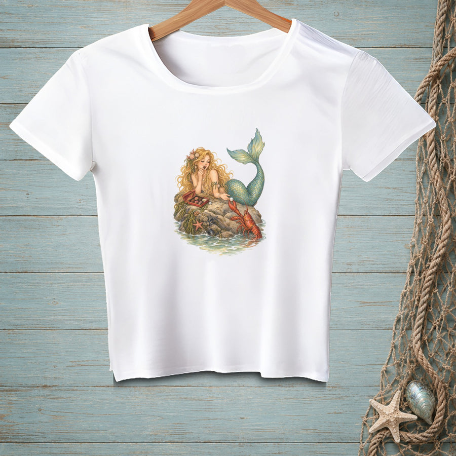 Pearls For Truffles ~ Crop Top