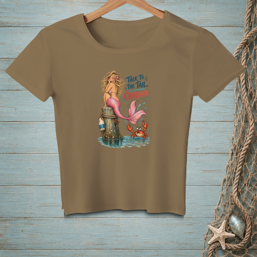 Crabcake Dismissal ~ Crop Top