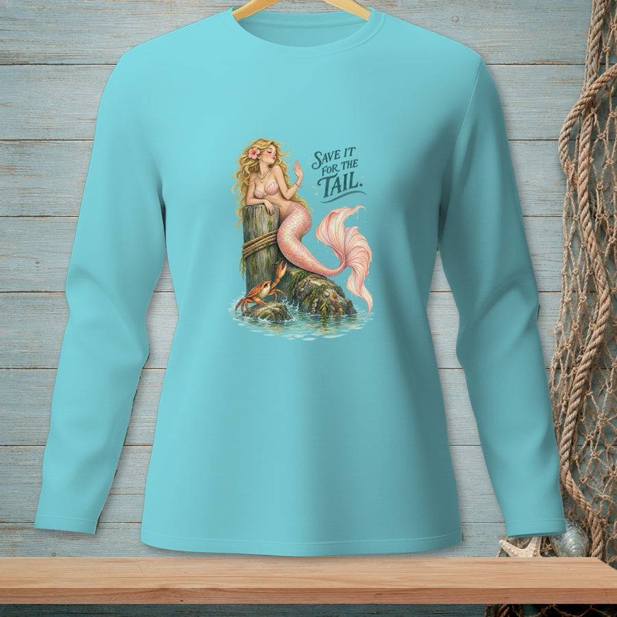 Save The Drama ~ Comfort Colors Premium Long Sleeve T-Shirt