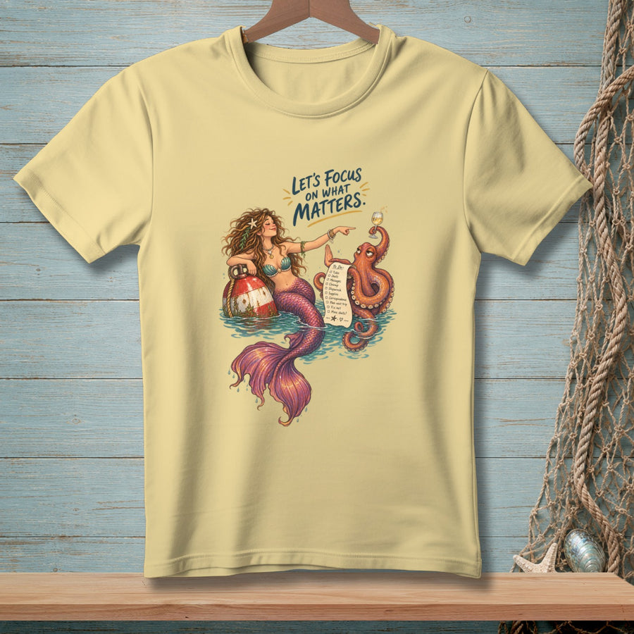 Focus On What Matters ~ Comfort Colors Premium Tee