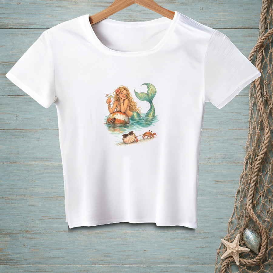 Off Duty On The Buoy ~ Crop Top