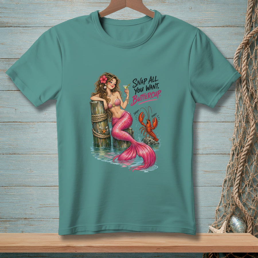 Snap Away, Buttercup ~ Comfort Colors Premium Tee