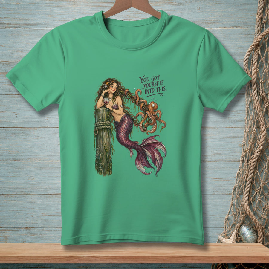 Tangled & Unbothered ~ Comfort Colors Premium Tee