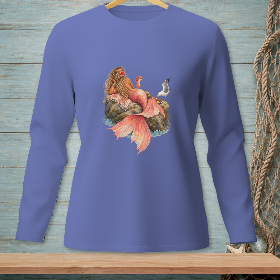Snack Tax Siren ~ Comfort Colors Premium Long Sleeve T-Shirt