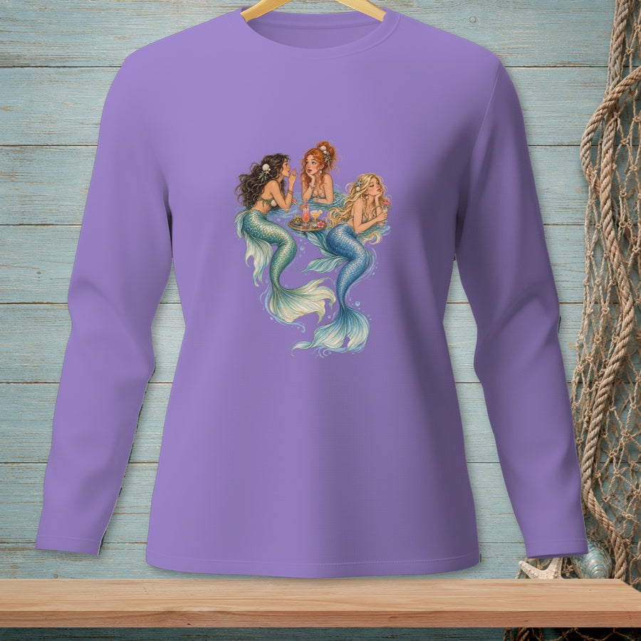 Sea Tea For Three ~ Comfort Colors Premium Long Sleeve T-Shirt