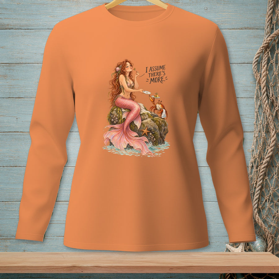 Bring The Entrée ~ Comfort Colors Premium Long Sleeve T-Shirt