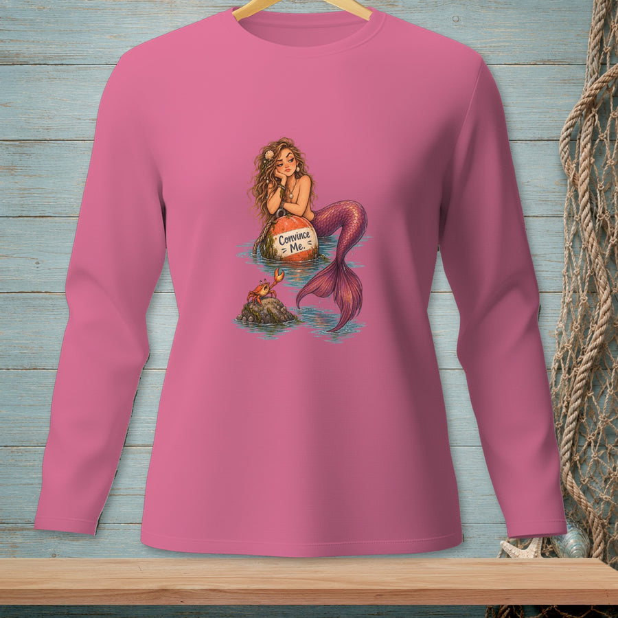 Convince Me First ~ Comfort Colors Premium Long Sleeve T-Shirt
