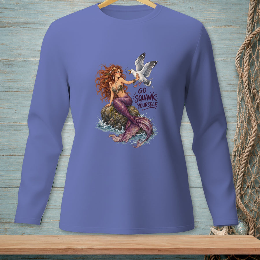 Go Squawk Yourself ~ Comfort Colors Premium Long Sleeve T-Shirt