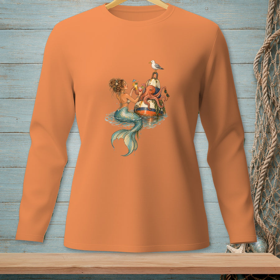 Tentacles & Tequila ~ Comfort Colors Premium Long Sleeve T-Shirt