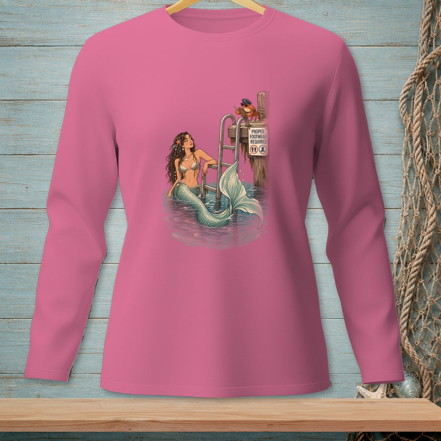 Dockside Dress Code ~ Comfort Colors Premium Long Sleeve T-Shirt