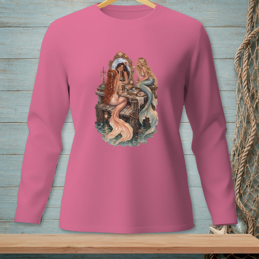 Serving Siren Realness ~ Comfort Colors Premium Long Sleeve T-Shirt