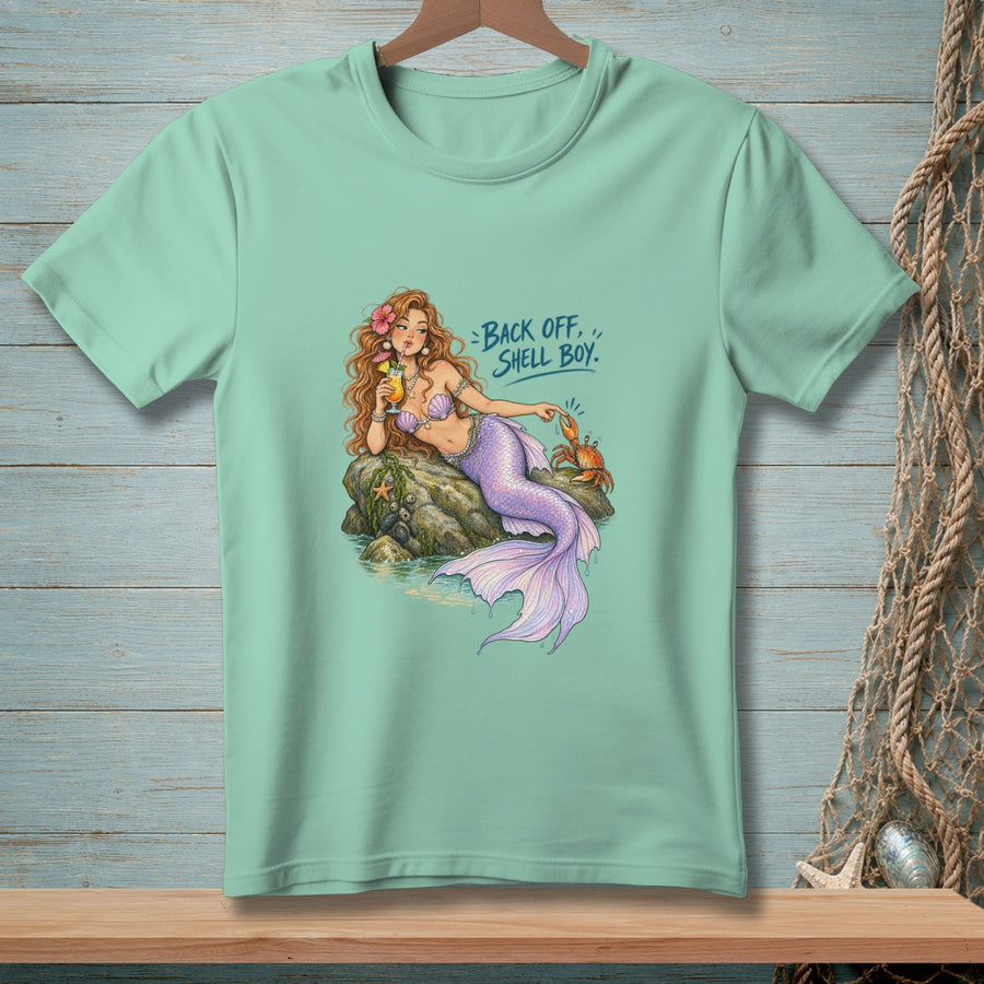 Back Off Shellboy ~ Comfort Colors Premium Tee