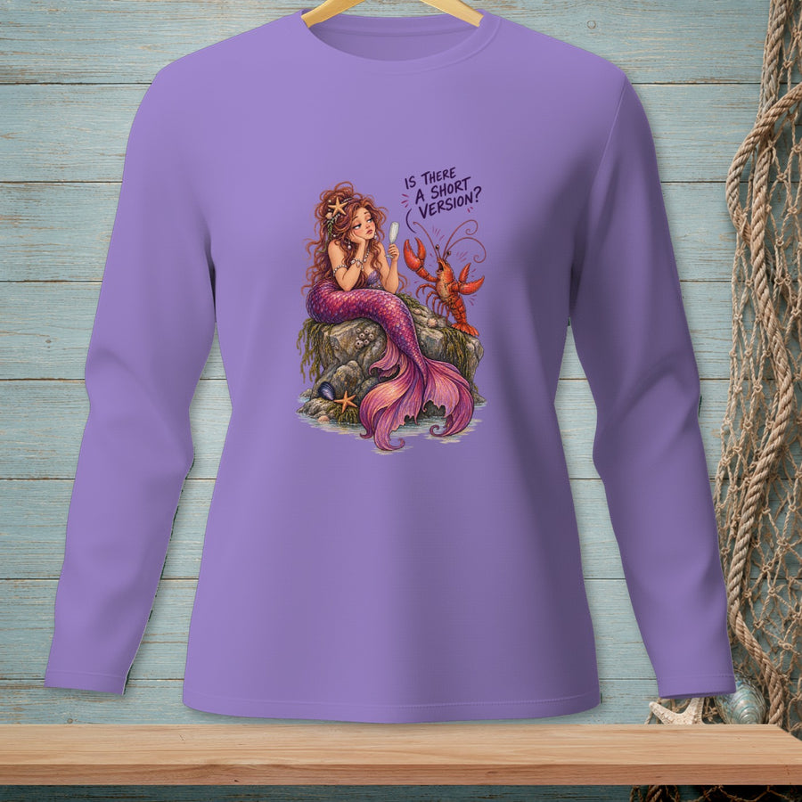 The Short Version ~ Comfort Colors Premium Long Sleeve T-Shirt