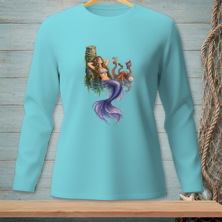 Undersea Room Service ~ Comfort Colors Premium Long Sleeve T-Shirt