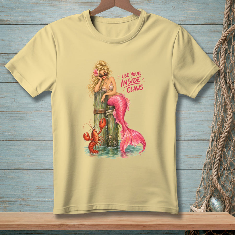 Inside Claws Only ~ Comfort Colors Premium Tee