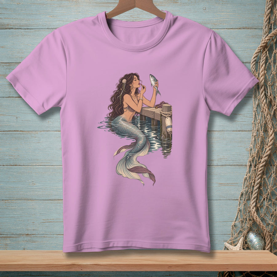 Lipstick Before Fish ~ Comfort Colors Premium Tee