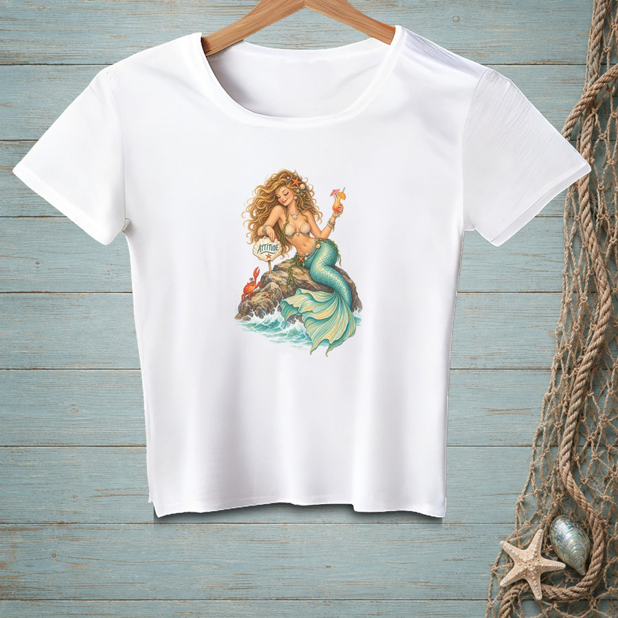 Salty With Attitude ~ Crop Top