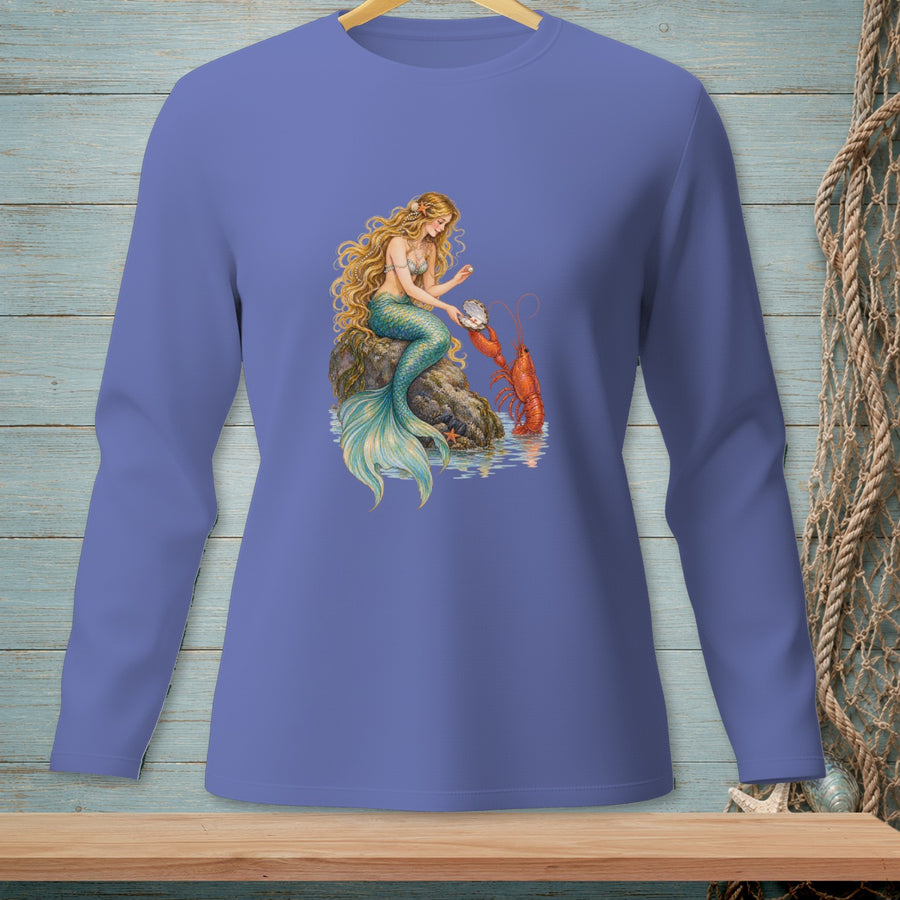 Clamming My DMs ~ Comfort Colors Premium Long Sleeve T-Shirt