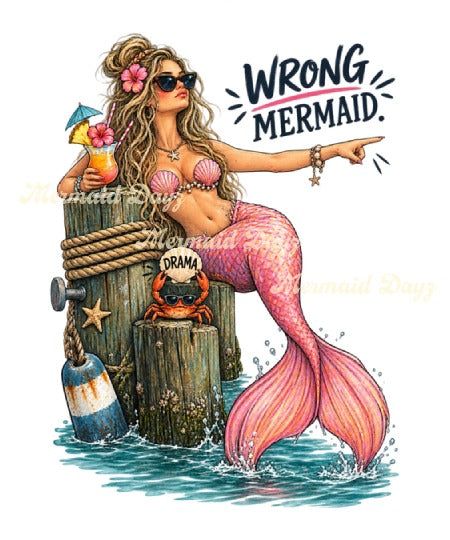 Wrong Mermaid Energy