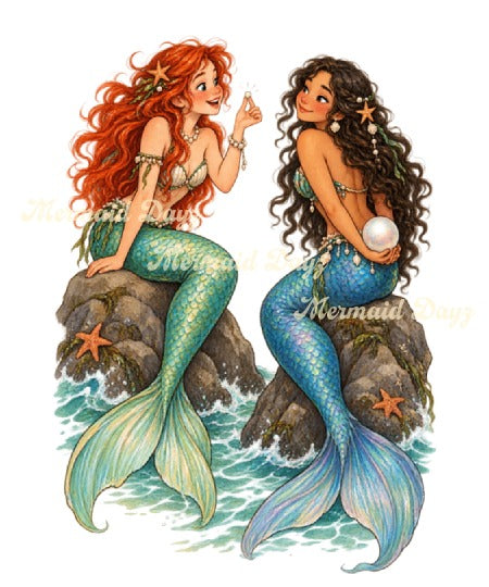 Two Pearls, One Rock