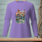 Mermaid on a boat with text "Whatever Floats Your Boat".