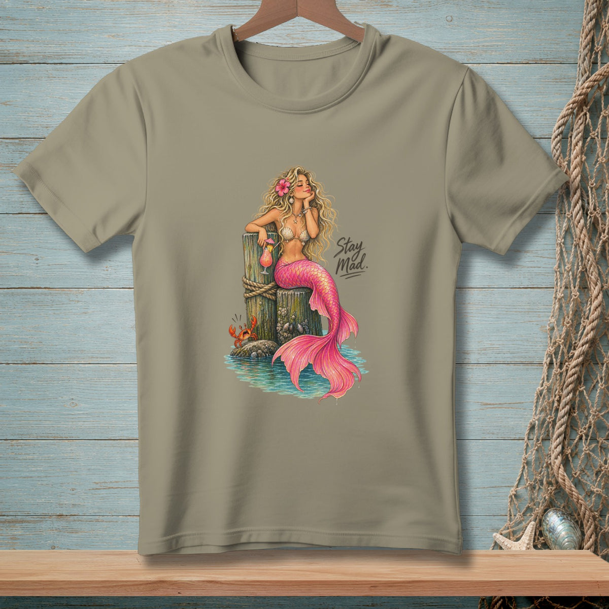 Stay Mad Darling ~ Comfort Colors Premium Tee