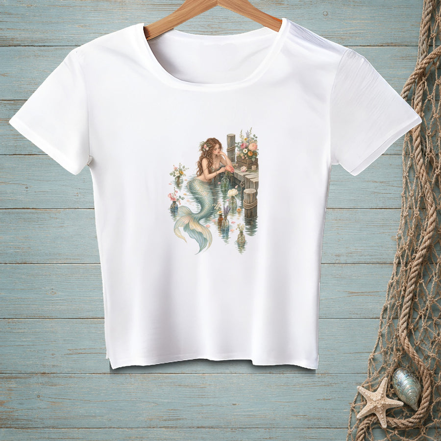 Ocean Floor Florist ~ Crop Top