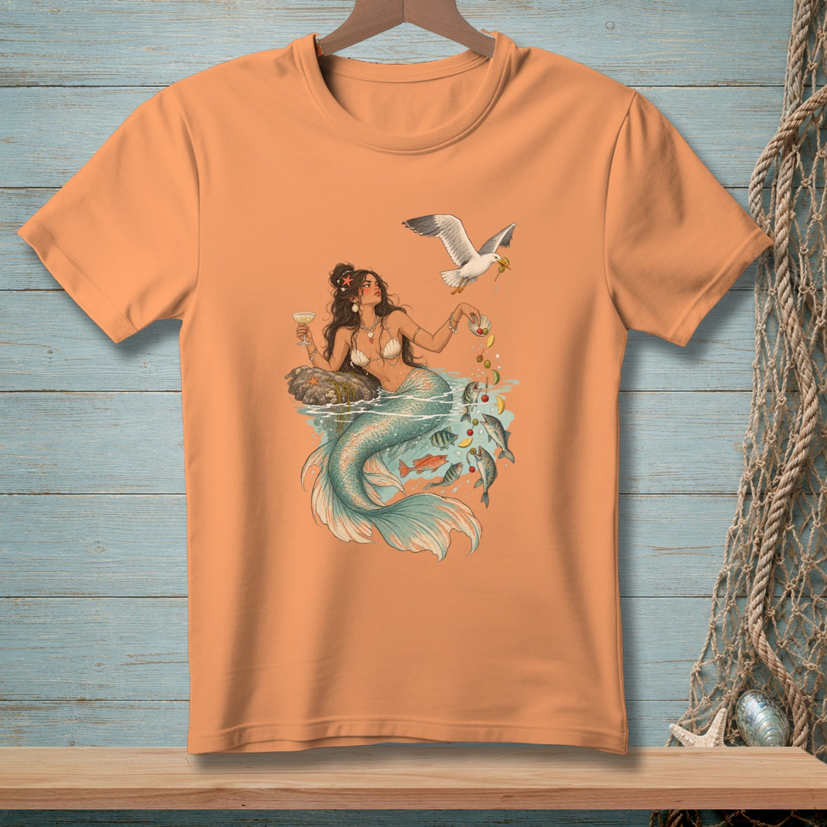 Ocean Happy Hour ~ Comfort Colors Premium Tee